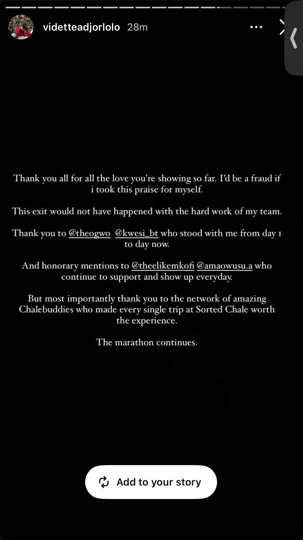 Sorted Chale acquisition ft Emmanuel Ogwo